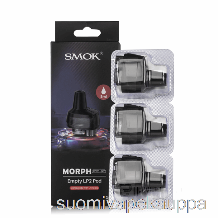 Vape Box Smok Morph Pod-80 Vaihtokapselit [lp2] 5 Ml Morph-80 Pods